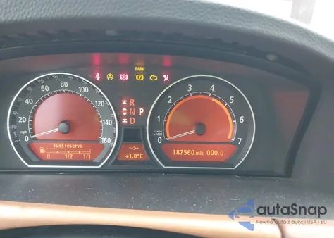 2006 BMW 750Li z USA, uszkodzony, nr VIN WBAHN83596DT59243